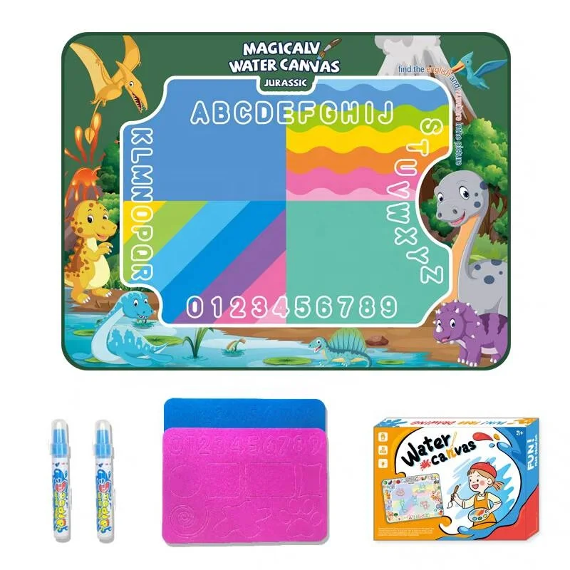 Magic Water Painting Mat for Kids Toys Color Magic Water Canvas Aqua Doodle Drawing Mat For Christmas Gift