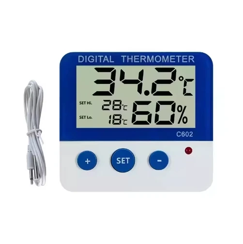 Indoor Outdoor LCD Digital Electronic Thermometer Hygrometer Household Temperature Humidity Tester
