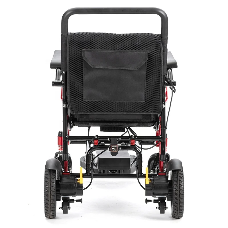 Foldable Magnesium Alloy Electric Wheelchair Manufacturer Automatic Folding Power Wheelchair Best Selling Products 2024