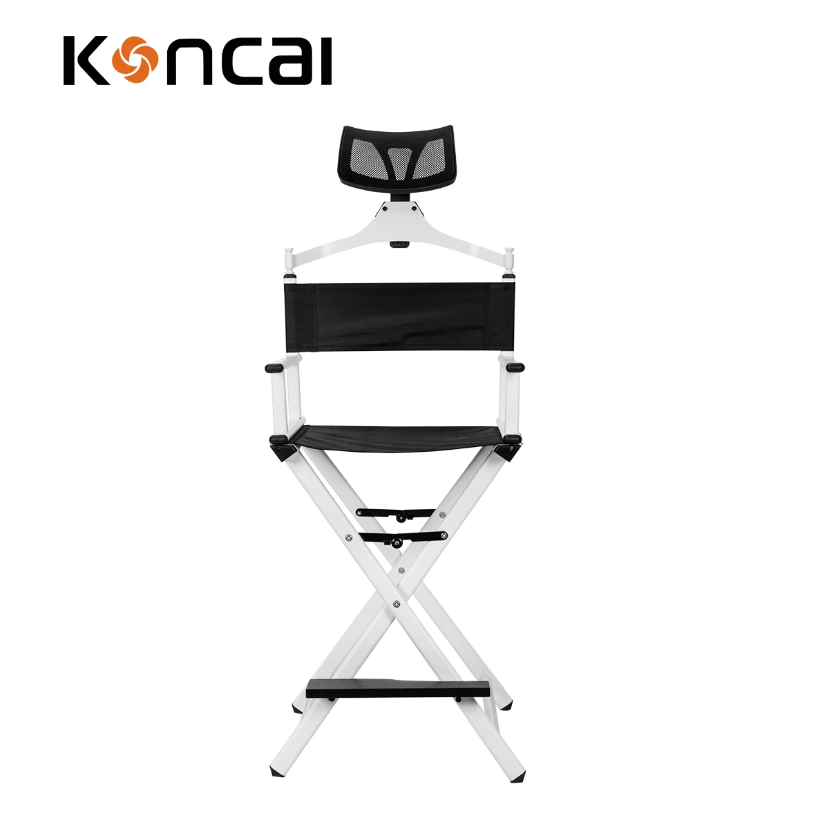 Portable Nylon Fabric Aluminum Folding Chair Makeup Salon Furniture Barber Chair Commercial Furniture Metal