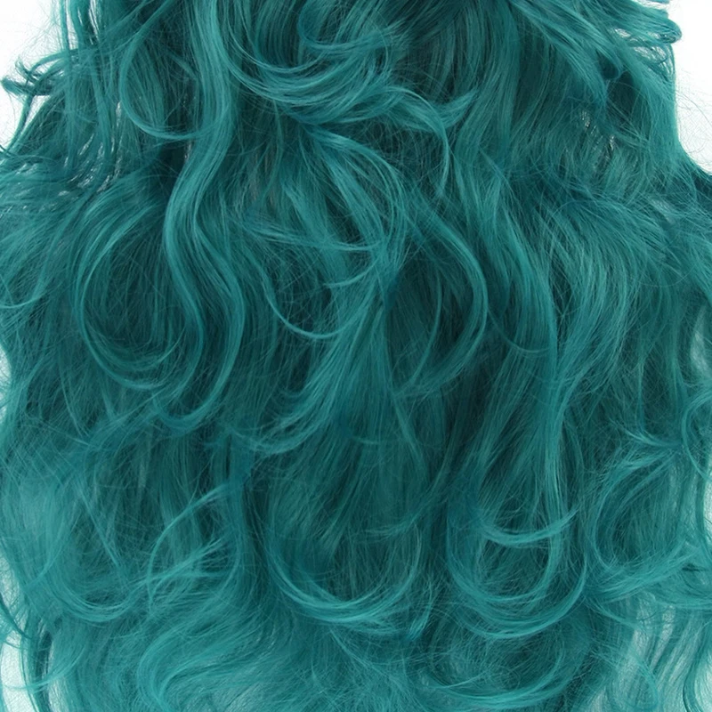 All Occasions Cosplay Wig Long Curly Hair High Temperature Silk Curly Hair Universal Anime Pink Wig