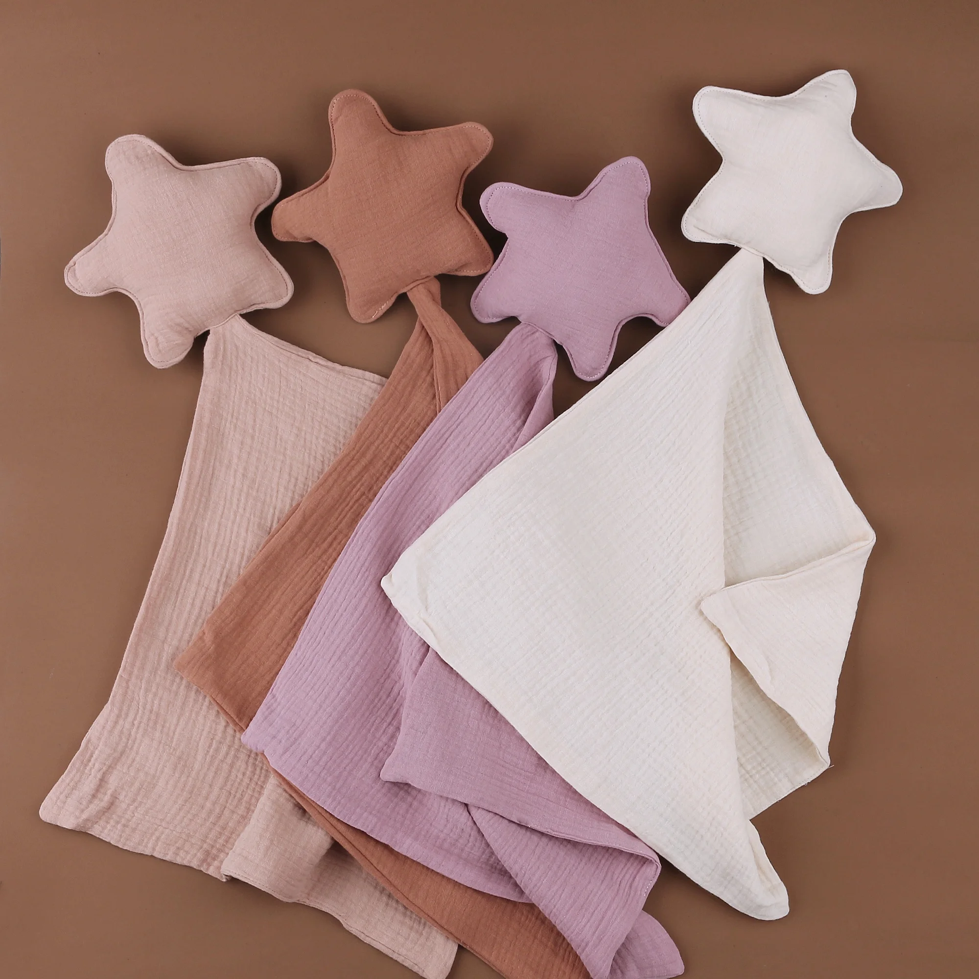 Baby Security Blanket Baby Infant Comforter Toys With The Star And Moon
