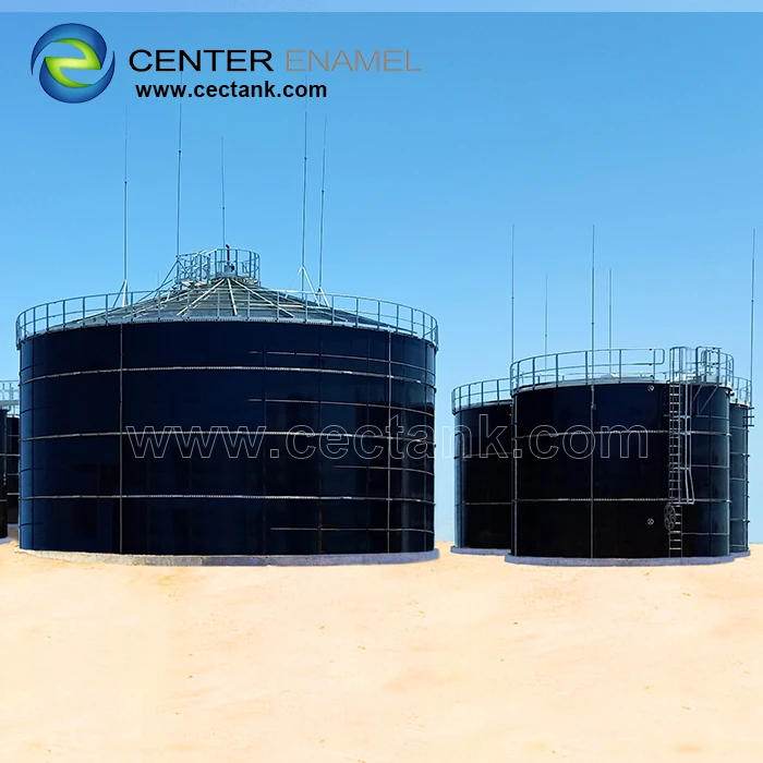 Biogas Power Plant EPC Turnkey BOT BTO Project Service with Glass-Fused-To-Steel Tank and Double Membrane Roof