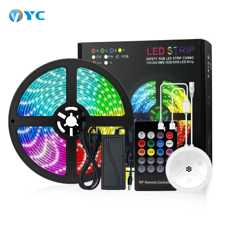 Multi Dream Colors 5M 10M 15M SMD5050 WiFi Smart Remote Control Waterproof RGB Ceiling Crome Flexible LED Strip Lights Set