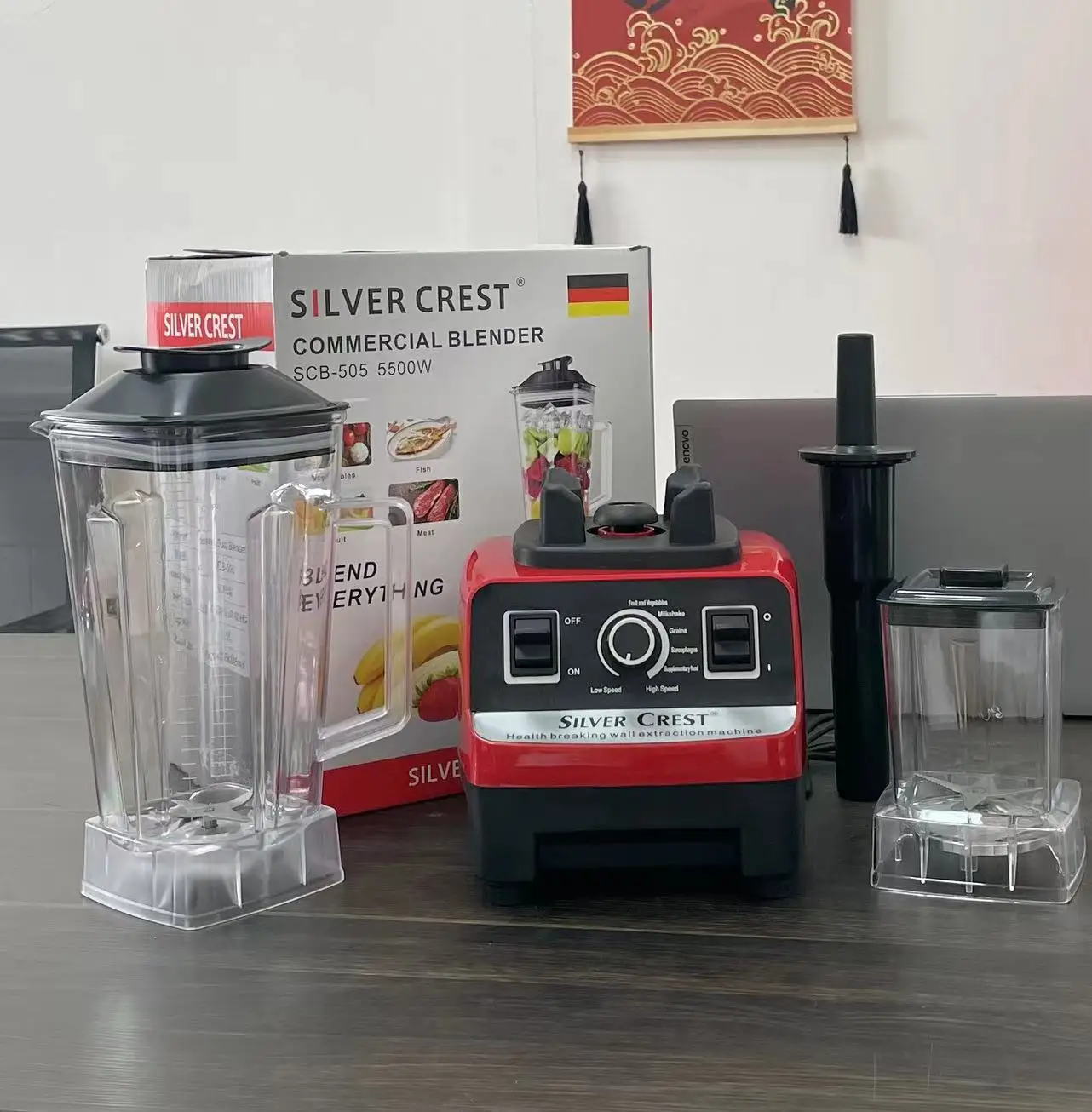 5500W blender high-powered multi-functional cooking machine juice soybean milk machine commercial milk tea ice machine