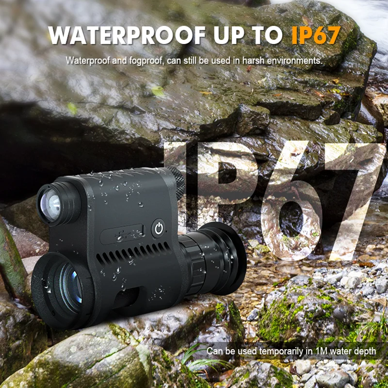Ten Rings NV100 1080P night vision for hunting camping for watching High resolution use more 5 hour scope
