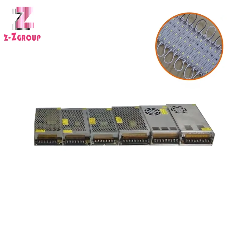 Led Power Supply 60w 100w 200w 300w 400w Ultra Thin Adjustable Voltage Dc 12v 24v Led Switching Power Supply