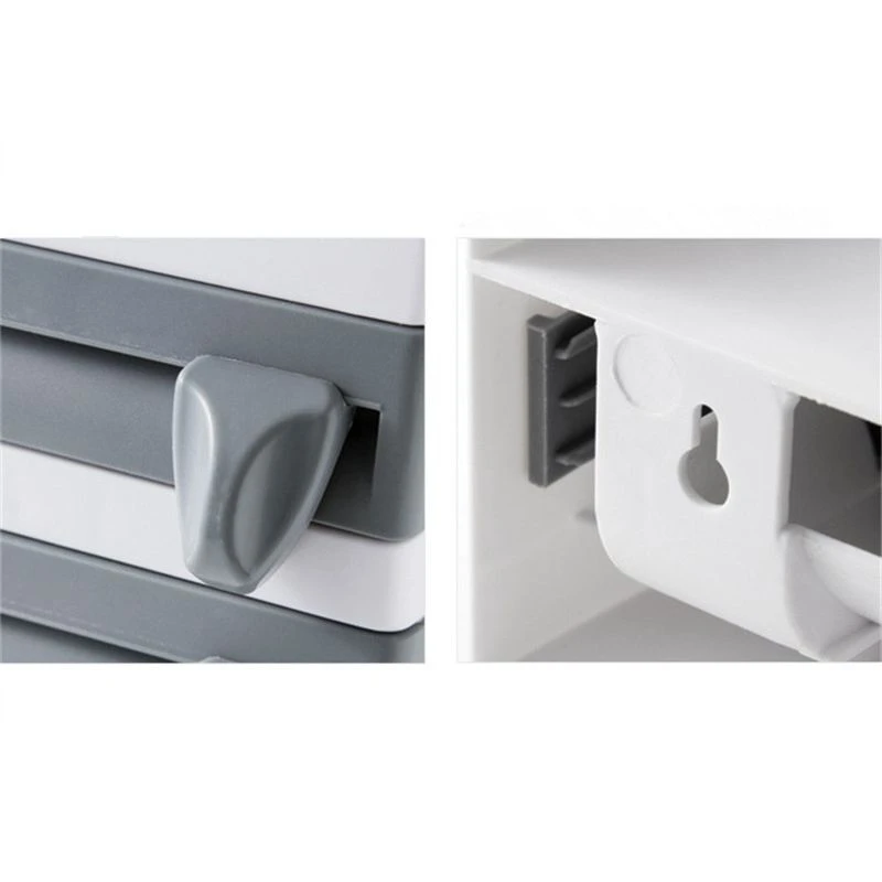 Kitchen Paper Holder Hanger Tissue Roll Towel Rack Bathroom Toilet Sink Door Hanging Organizer Storage Hook Holder Rack