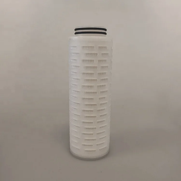 Gas filtration 10inch 0.45um hydrophobic PTFE membrane filter cartridge filter