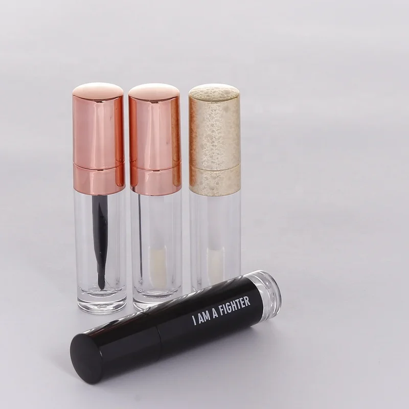 Unique Applicator Fancy Shape Empty Lip Gloss Container