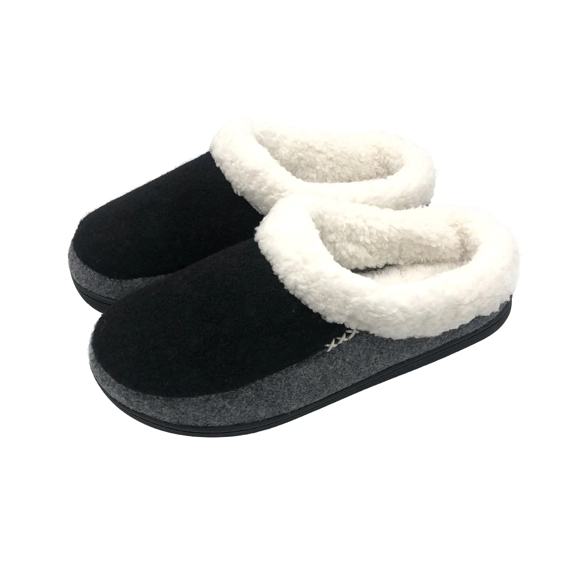 
New arrival Amazon Hot Selling Good Quality soft memory foam warm slippers for men mens winter slippers 