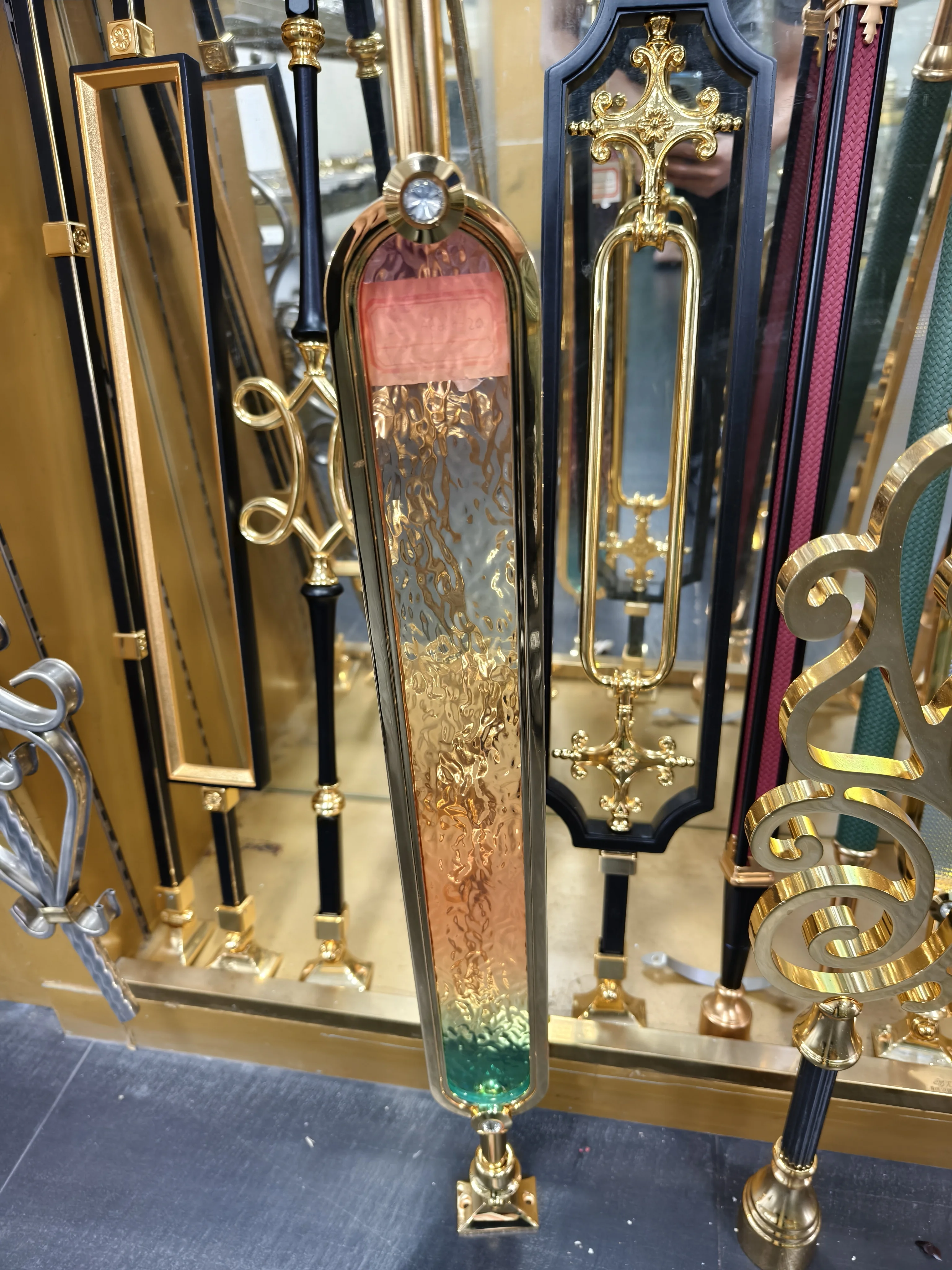 Aluminium Alloy Stair Railing Balcony Railing Handrail