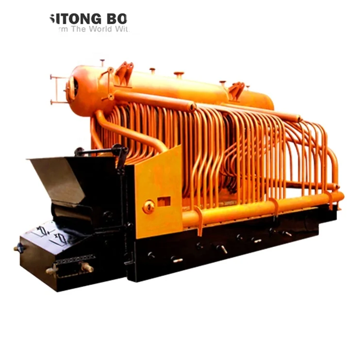 China Automatic Coal Wood Biomass Rice  Fired Steam Generator with Chain Grate Best Price
