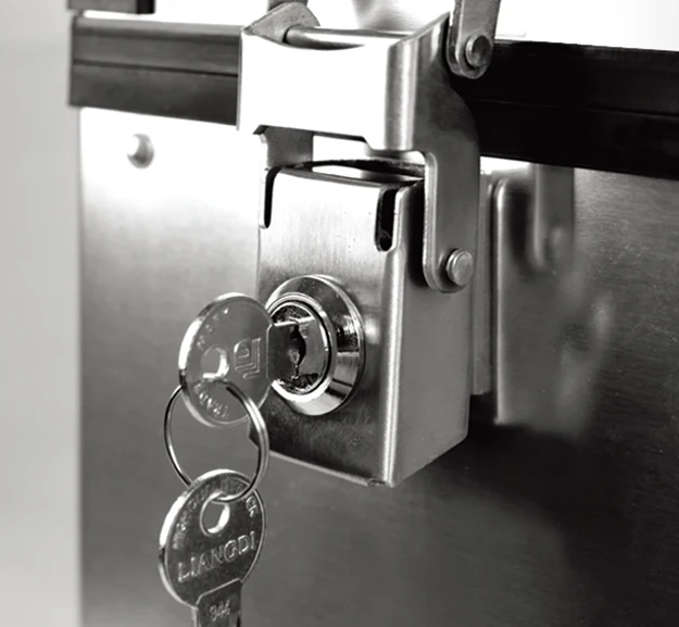 
41L motorcycle pannier case aluminium side case silver for adventure 