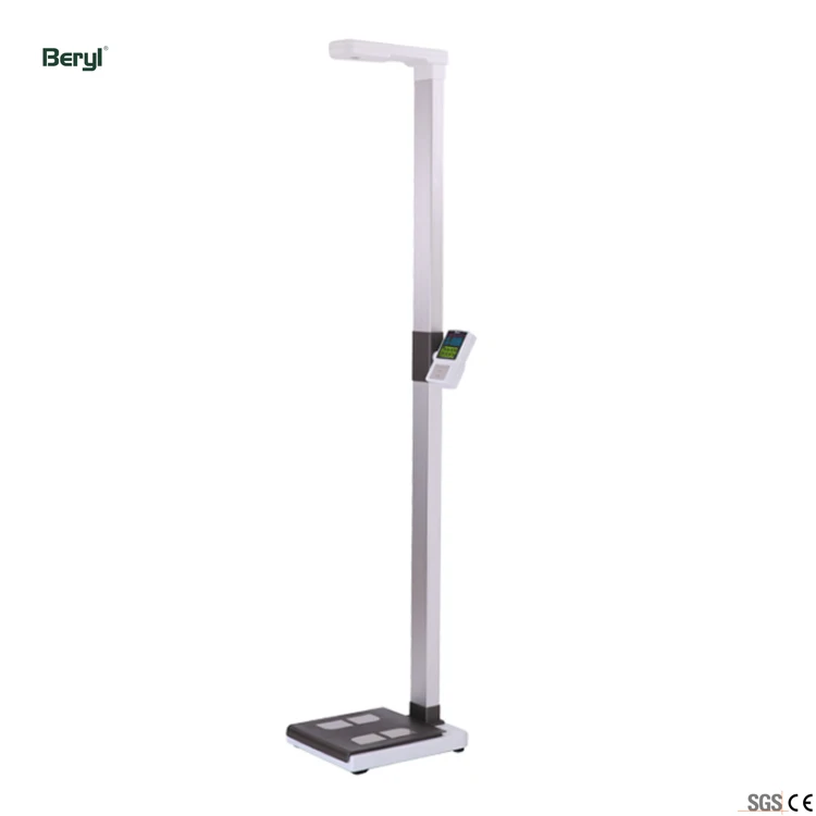 High Precision Strain Gauge Sensor System 20Kg Printer Height and Weight Scale Body Analyzer