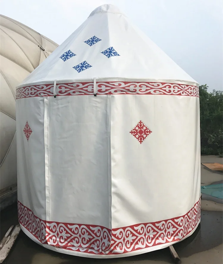 Outdoor camping tent inflatable glamping yurt tent on sale