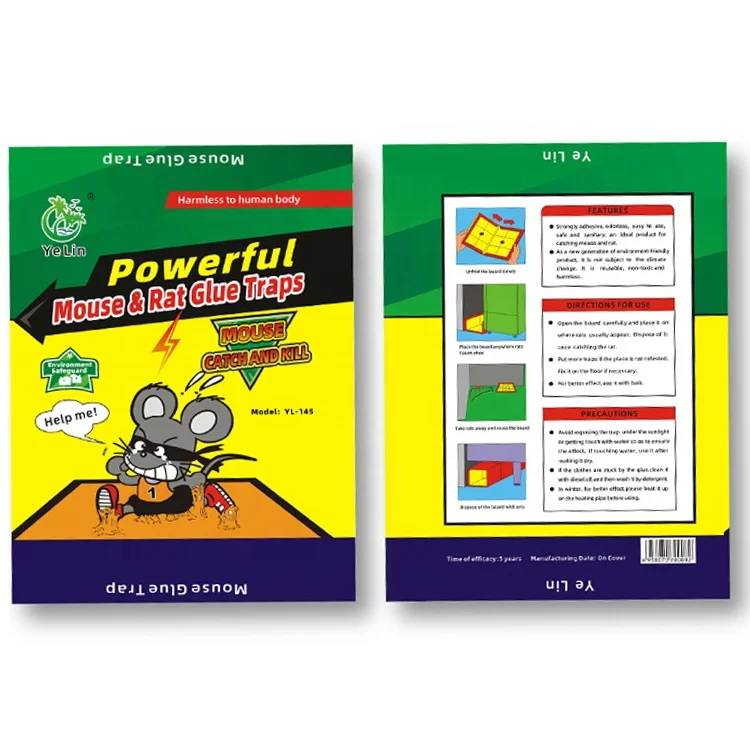 China manufacturer household good price mouse rat trap catch animal traps rat glue catcher meet different needs