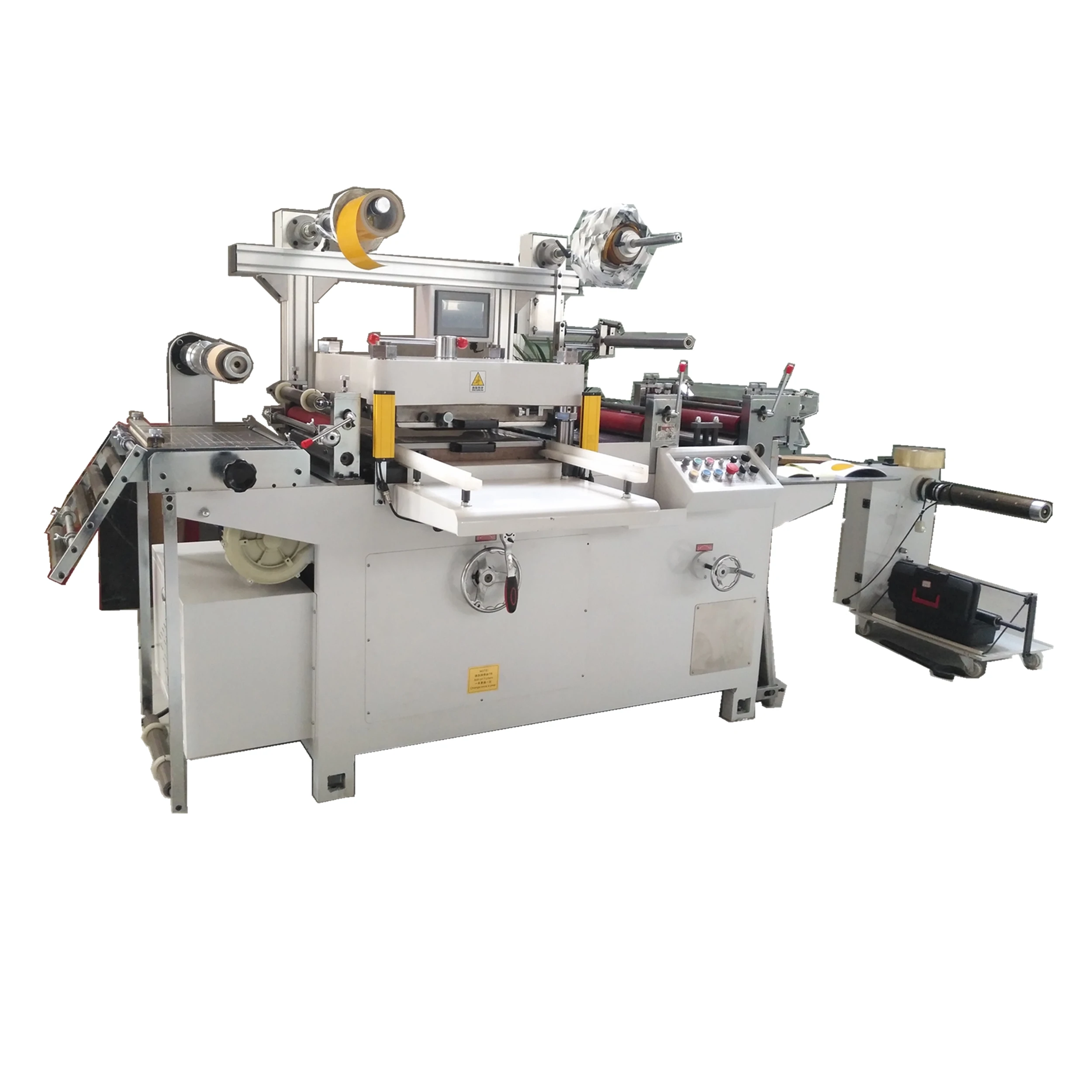 automatic flatbed paper label die cutter
