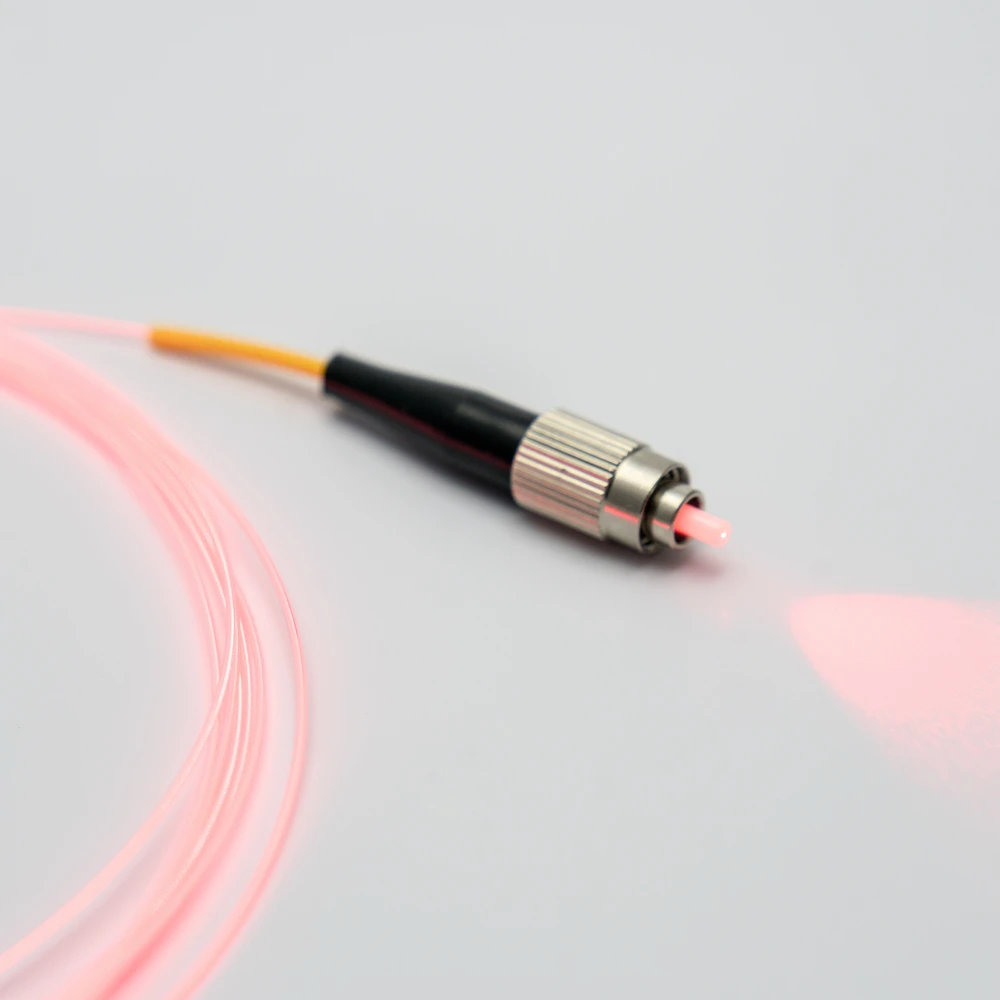 Pigtail optical fiber coupled laser diode module 405nm 450nm 520nm 650nm 780nm with FC connector wire