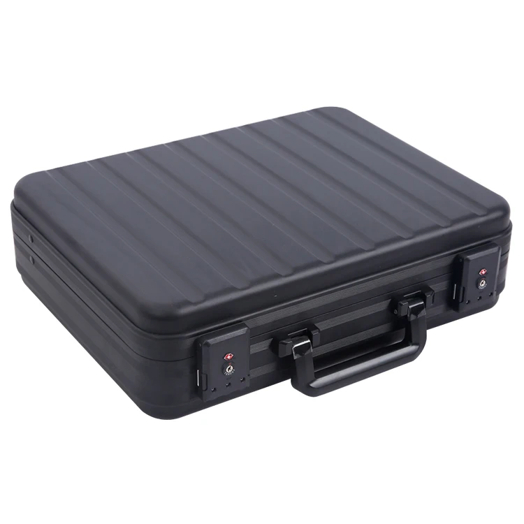 Aluminum Metal Case For Tools Wholesale Large Aluminum Case Security  Aluminum Black Attache Case