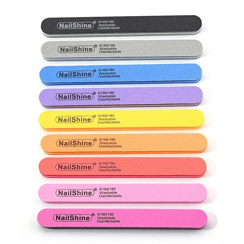 Профессиональная OEM-пилка для ногтей с индивидуальным напечатанным брендом, пилка для ногтей с песочным напылением