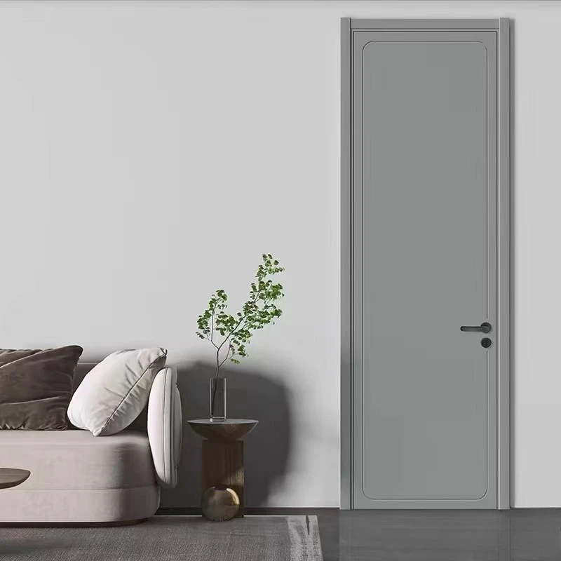Customization Waterproof Interior Pvc Door With Cheap Price Bedroom WPC Doors for Houses