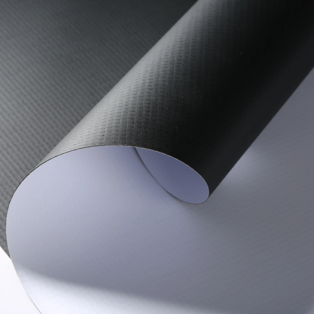 Laminated Black back Banner 440GSM 840*840 9*9