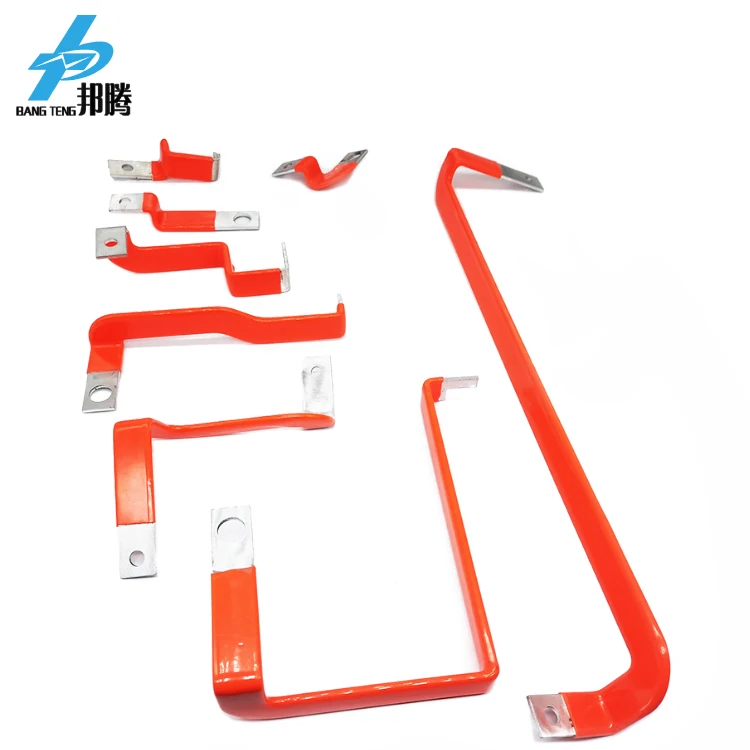 Insulated Custom 250a/300a/400a/600a tinned flexible copper busbar for Battery lifepo4