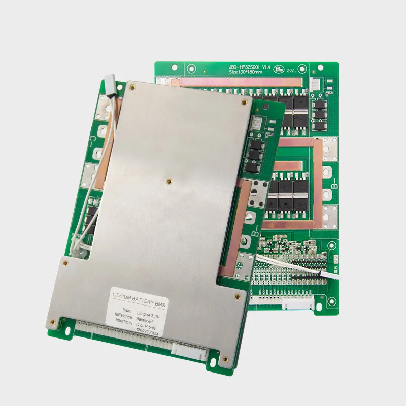 3.7V Li-ion 3S BMS 12V 150A battery management system with balance and doubleTemperature control pcb
