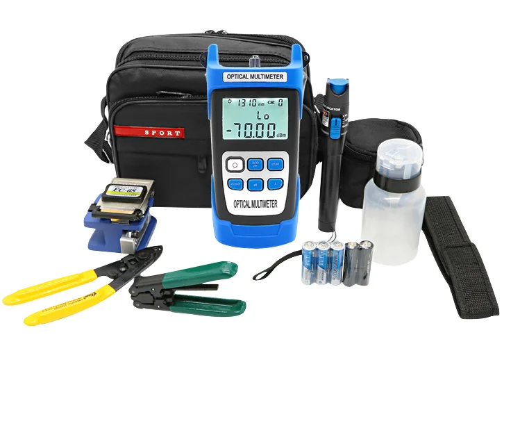 FTTH Fiber Optic Cable Construction Kits Cable Fusion Splicing /Splice Tools Kits