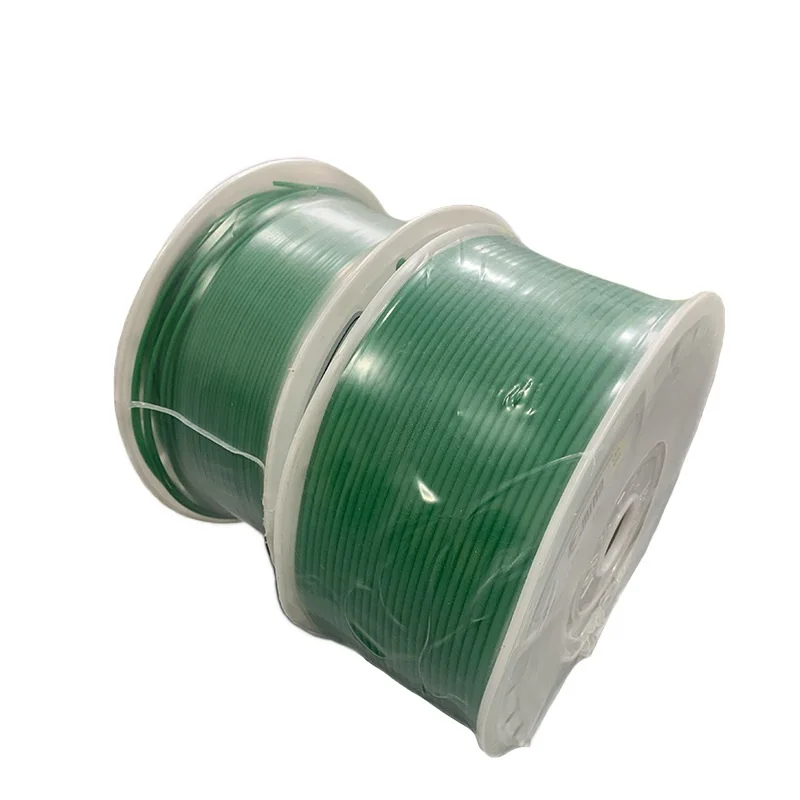 High Strength Green Polyurethane Cord PU Round Belt for Knitting Machine