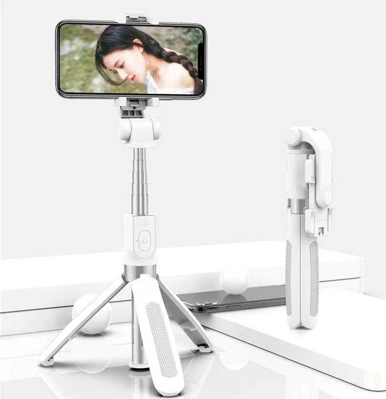 Mini Foldable Self Stick Tripods Extendable Tripod for Smartphone and Camera Wireless Self Stick