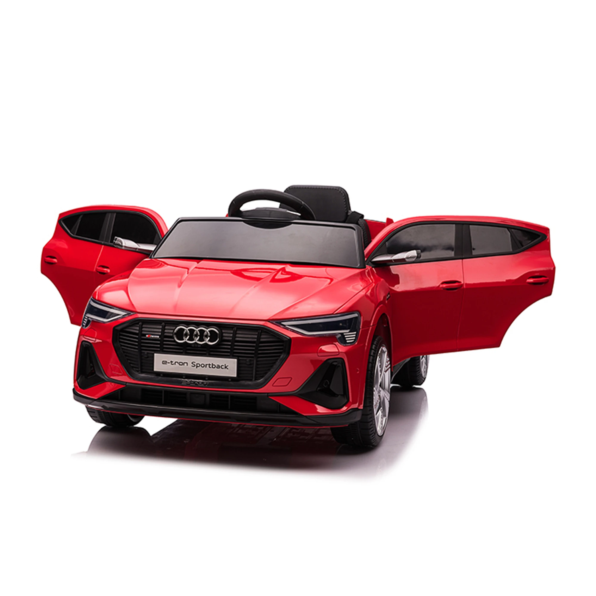 2021 Good Newest Design Children Licensed Audi e-tron Sportback Electric Ride On Car For Kids Toy Car Remote Control