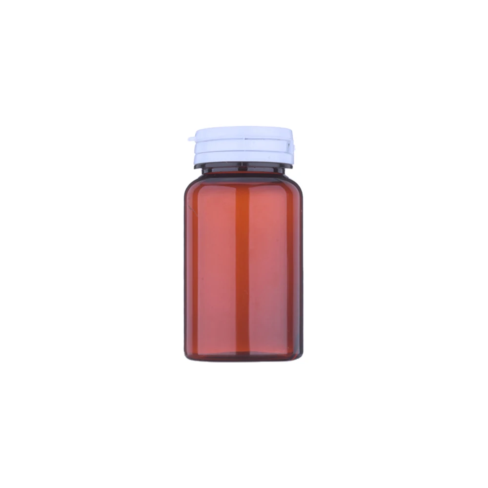 100ml 3.5cc Plastic pill bottles PET/PE Plastic Medicine Capsule Pill Bottle With Seal Medicine Bottles Containers