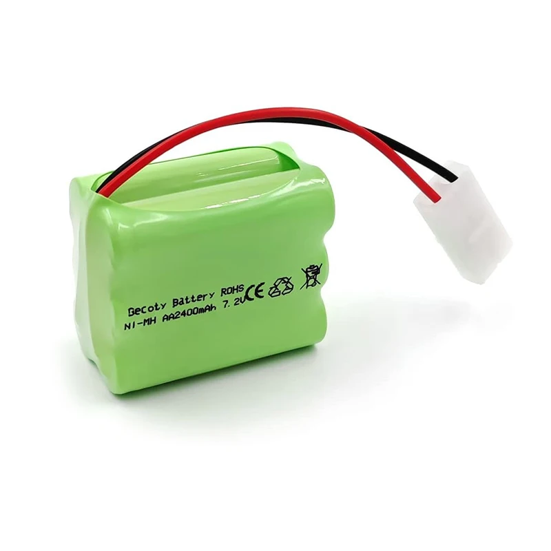Jieyo Nimh AA 2400mah 7 2 v аккумуляторная батарея размер Ni-Mh аккумуляторные батареи с Tamiya штекер и зарядный кабель для радиоуправляемого грузовика