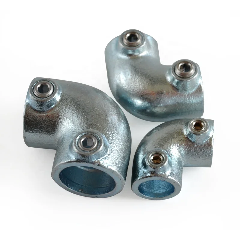 Clamp Galvanized Key Fittings Iron Pipe Clamp Fittings Malleable Iron Pipe Clamp