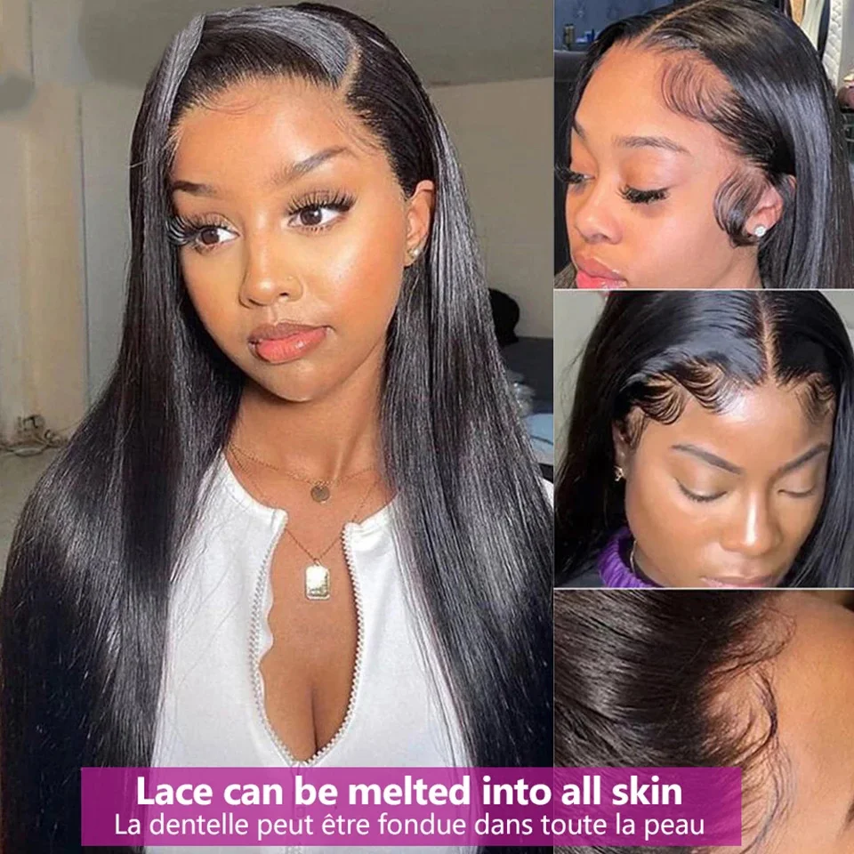 Free Sample 5x5 Lace Closure Human Hair Wig 5 Star Vendor 7x7 Lace Closure Wig 5 By 5 Transparent Lace Closure Frontal Wig