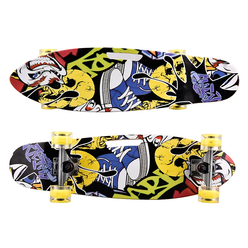 Portable Surf Skate Truck Custom For Print Skateboard Profesional For Sale 4 Wheels Custom Skateboard