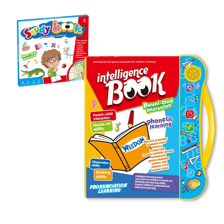 Click And Read Educational Toy Intelligence Baby Electric Book For Learning
