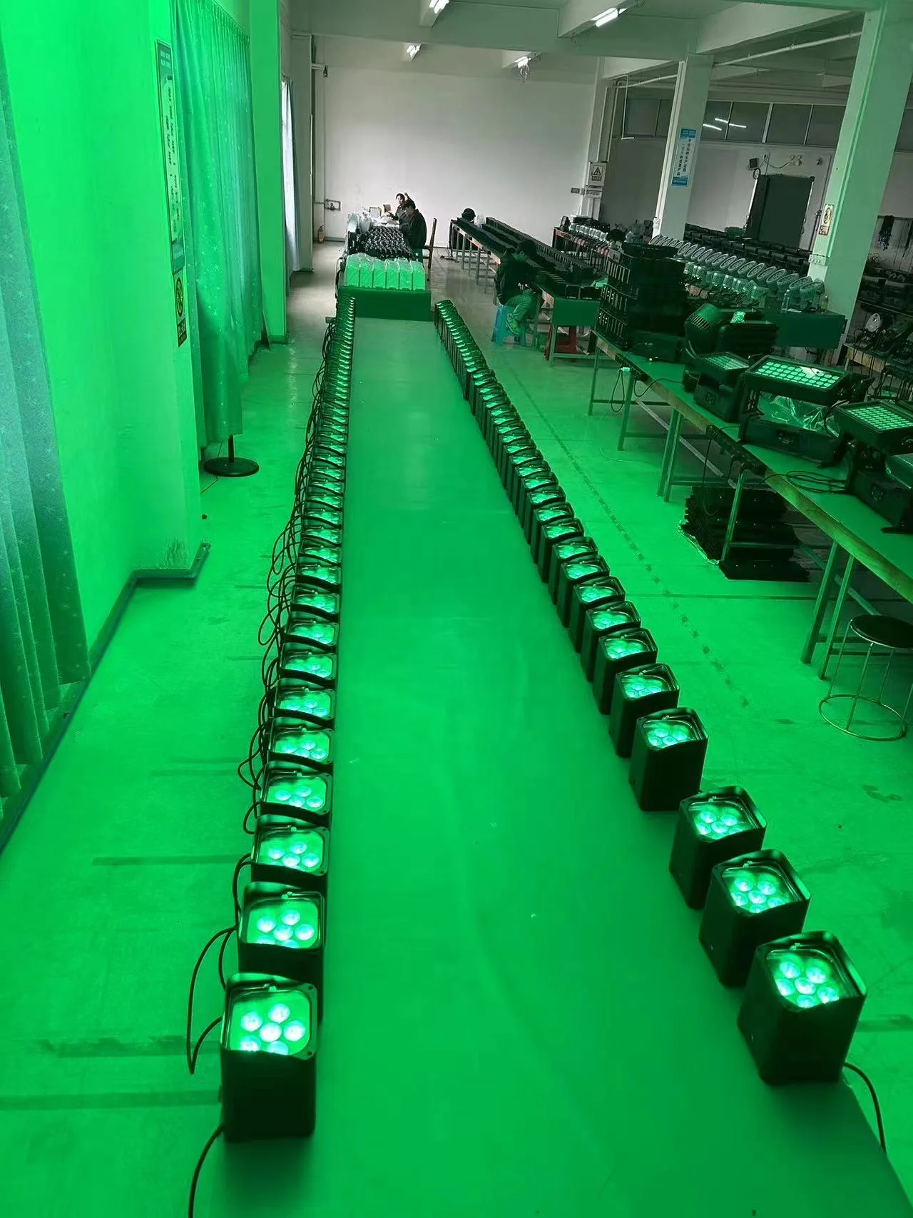 Uv 6x15 Вт Rgbwa uv 6 в 1 смешивая цветная аккумуляторная батарея беспроводная светодиодная подсветка для ночного клуба