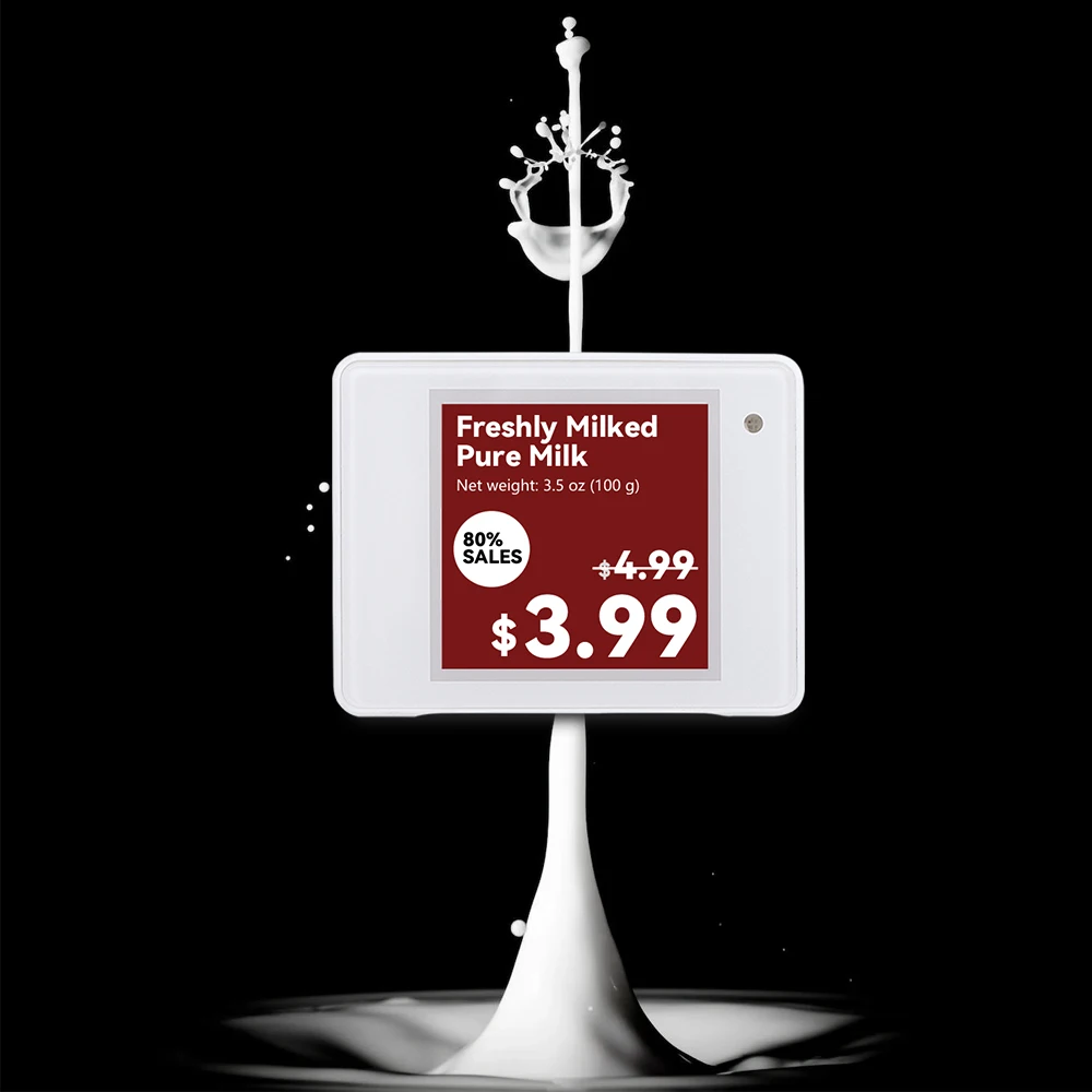 Suny Ble 1.6 Inch Digital Price Tag Electronic Shelf Label Epaper For Shops