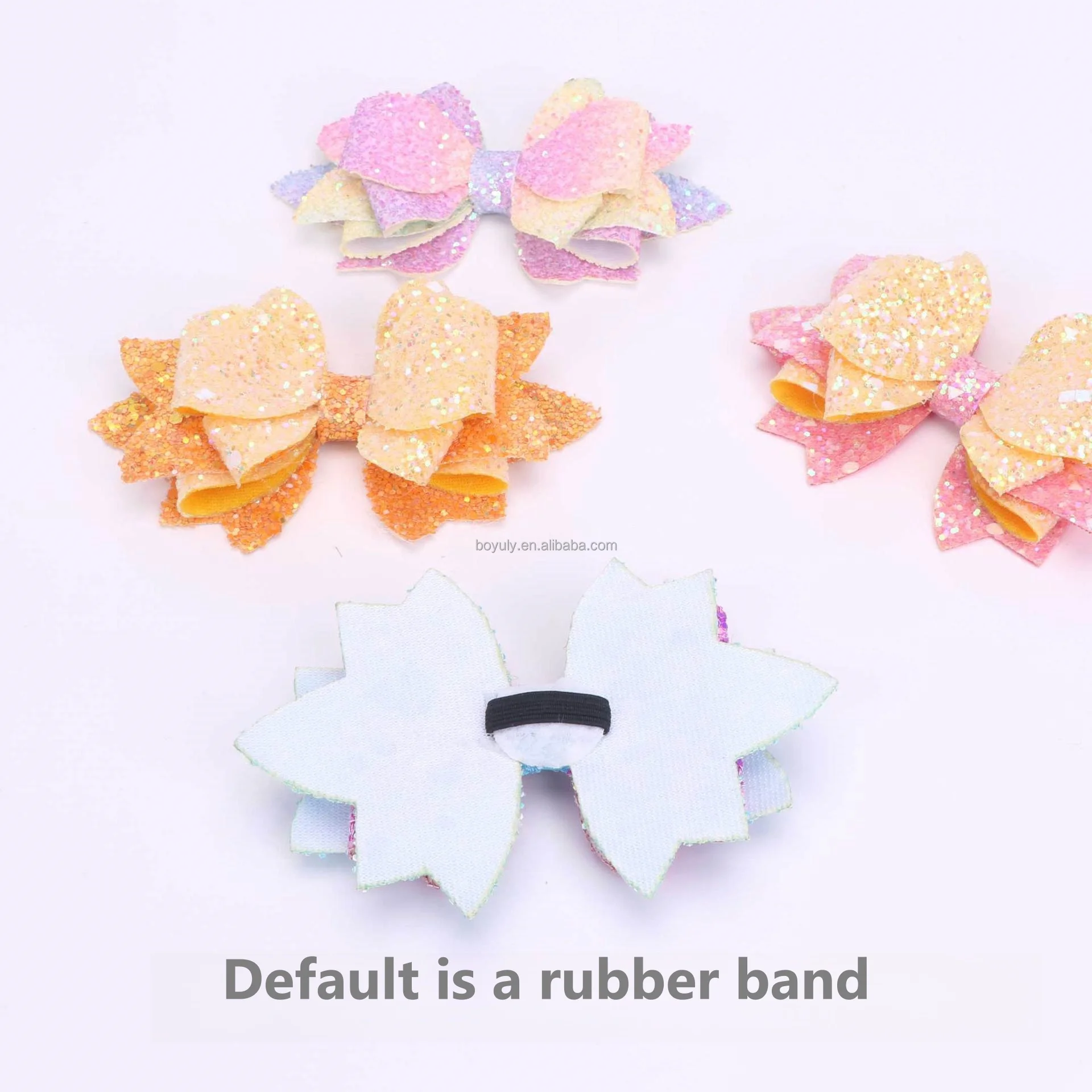 Glitter Bow Tie Water Bottle Accessories Bowknot Bow Straw Decoration  Straw Topper