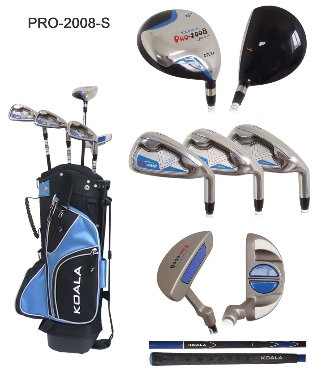 Factory OEM  glof driver golf putter golf grip right hand Junior kids golf club set