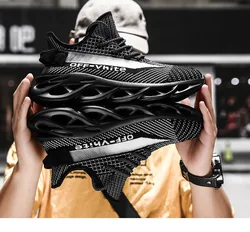 Factory dropshipping  zapatos deportivos blade running shoes wholesale fitness walking shoes stock men