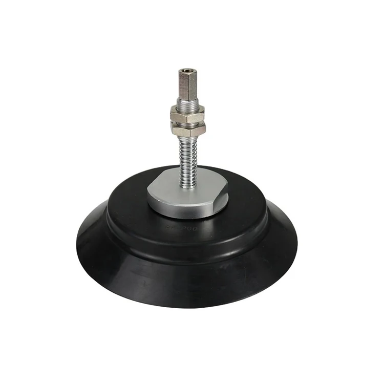 Custom Vacuum Sucker Industrial Heavy Duty Strong Silicone Vacuum Rubber Suction Cup With Screw