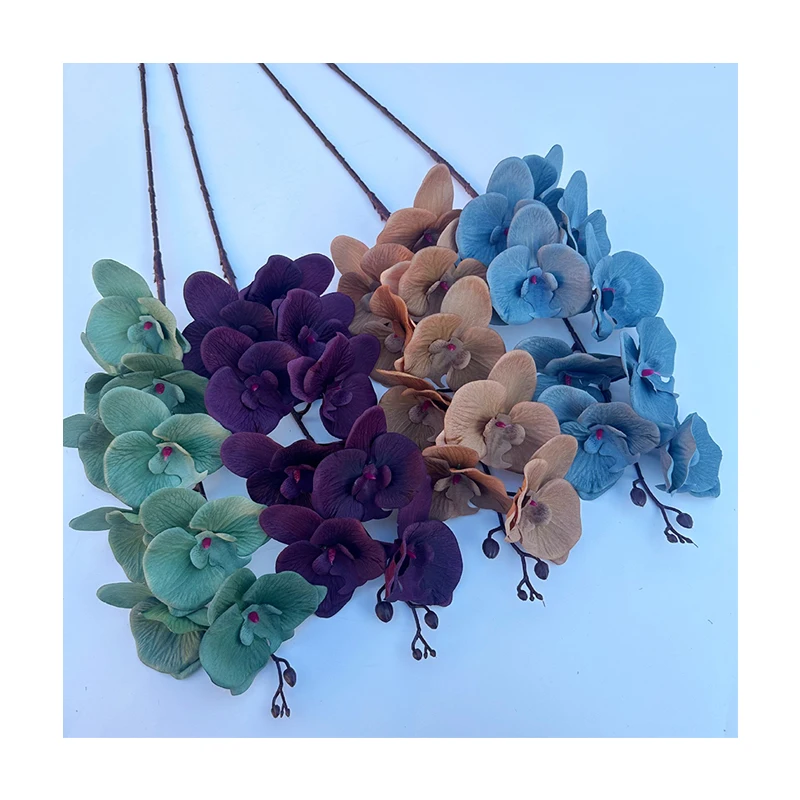 Artificial Flower Centerpieces Decorative Garland Wedding Arrangement Decoration Butterfly Orchid for orchid decorative flowers