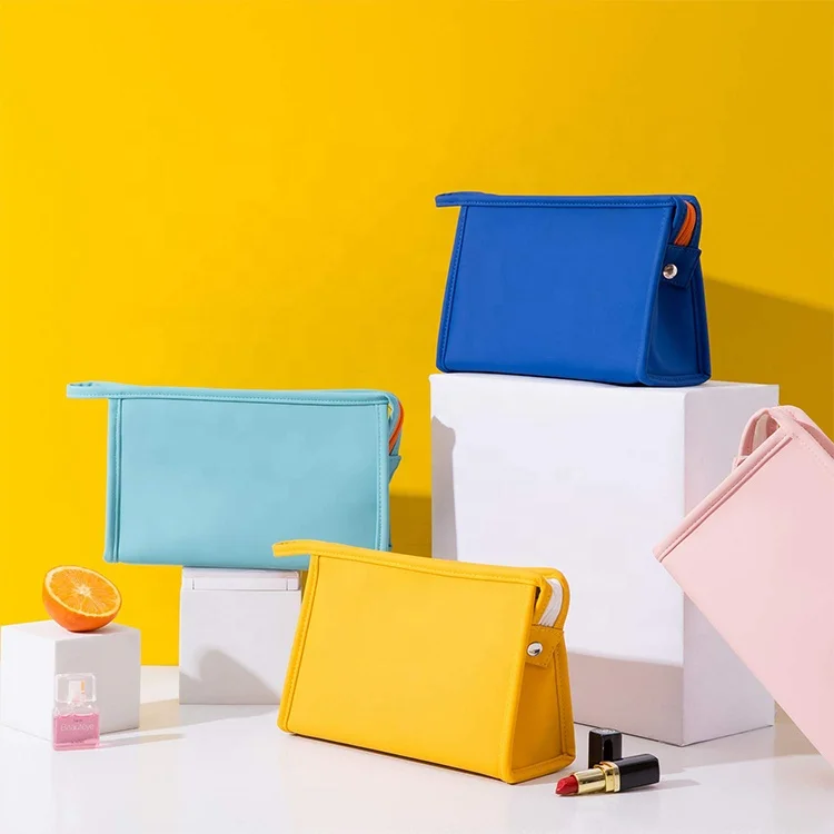 Soft Fabric Cosmetic Bags Traveling Makeup Case Beauty Bag Multifunction Cosmetic Bag For Girls With Inner Pouch