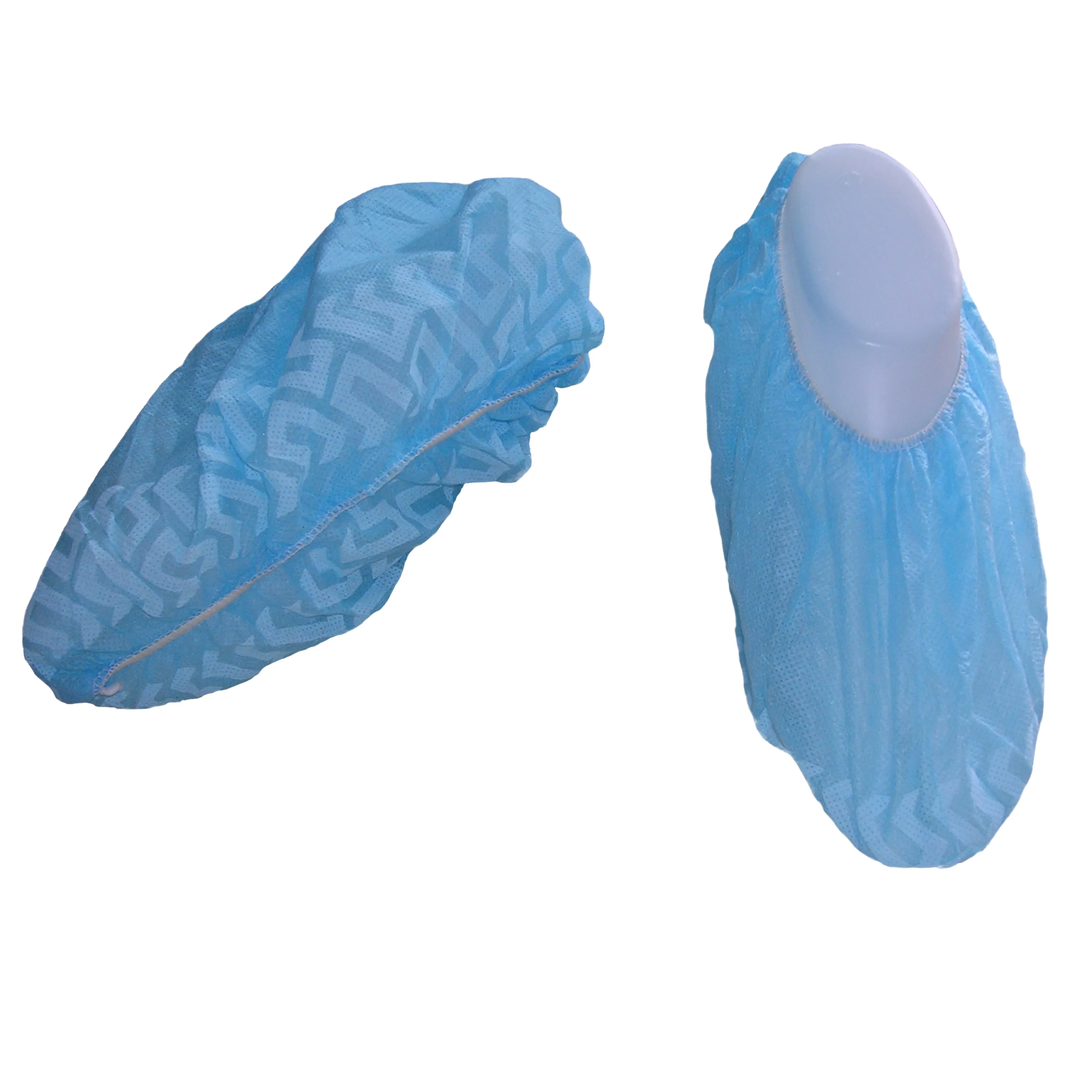 Оптовая Продажа Одноразовые Нескользящие нетканые полипропиленовые/полиэтиленовые материалы для защиты обуви медицинские по лучшей цене