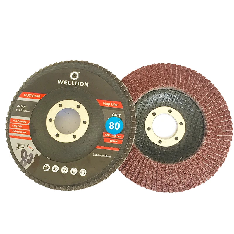 4 1/2 aluminum oxide flap wheel deburring abrasive polishing flap wheel sanding discs for metal stainless steel wood polishing