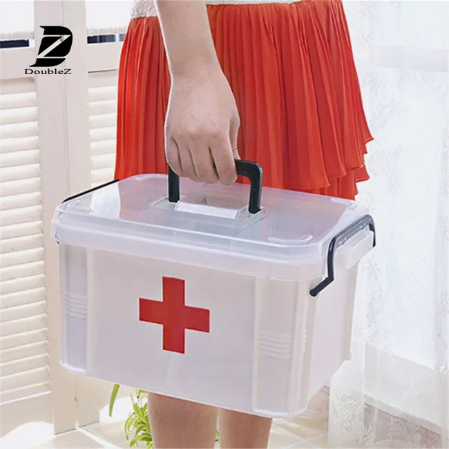 Big Size Plastic First Aid Kit for Home Use